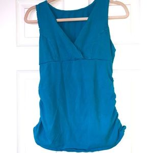 Teal Nursing Tank Top